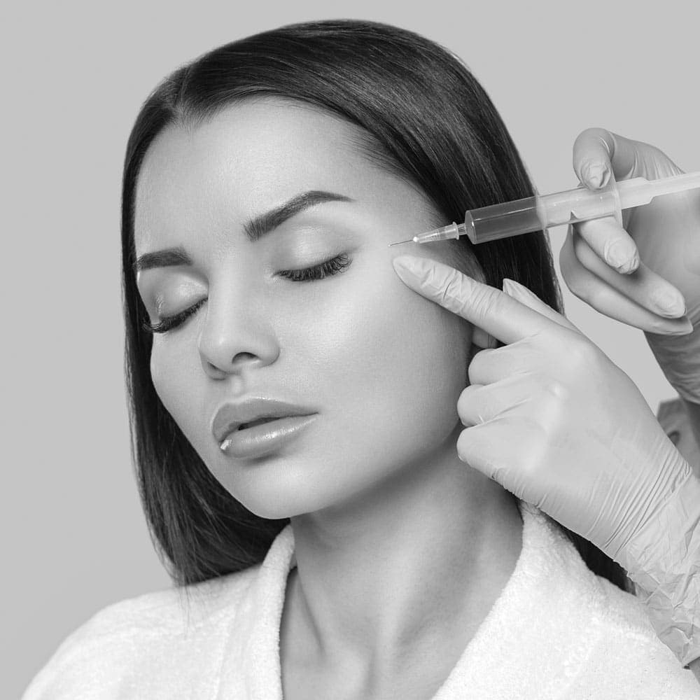 PRP injection treatment for the face