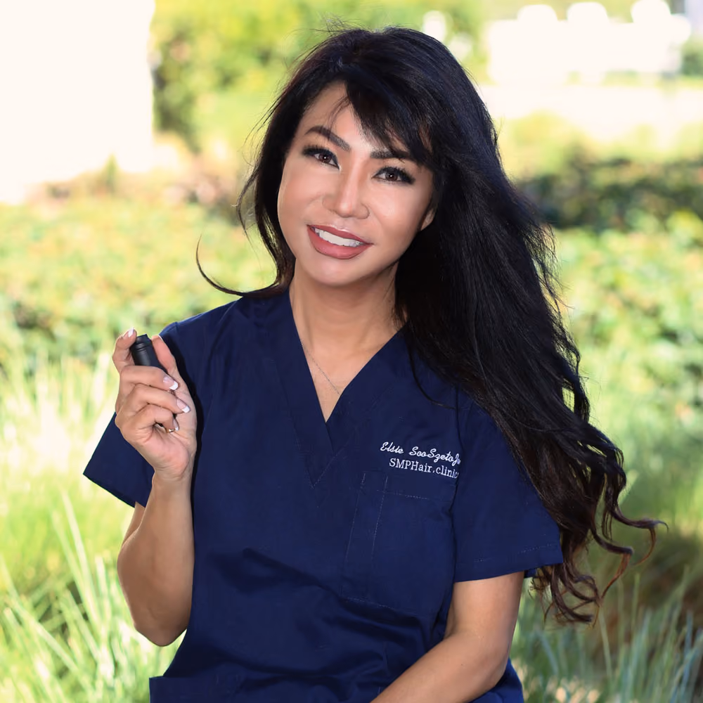 Elsie, lead SMP artist and med-spa expert in Newport Beach and Dallas.